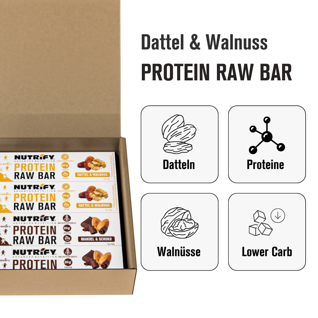 NUTRIFY Protein Raw Bar Set Proteinriegel