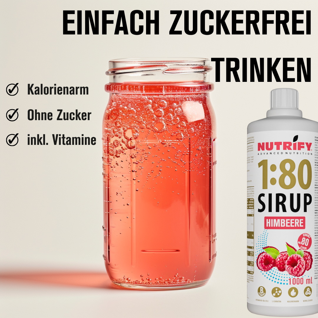 NUTRIFY VItal Drink Sirup ohne Zucker