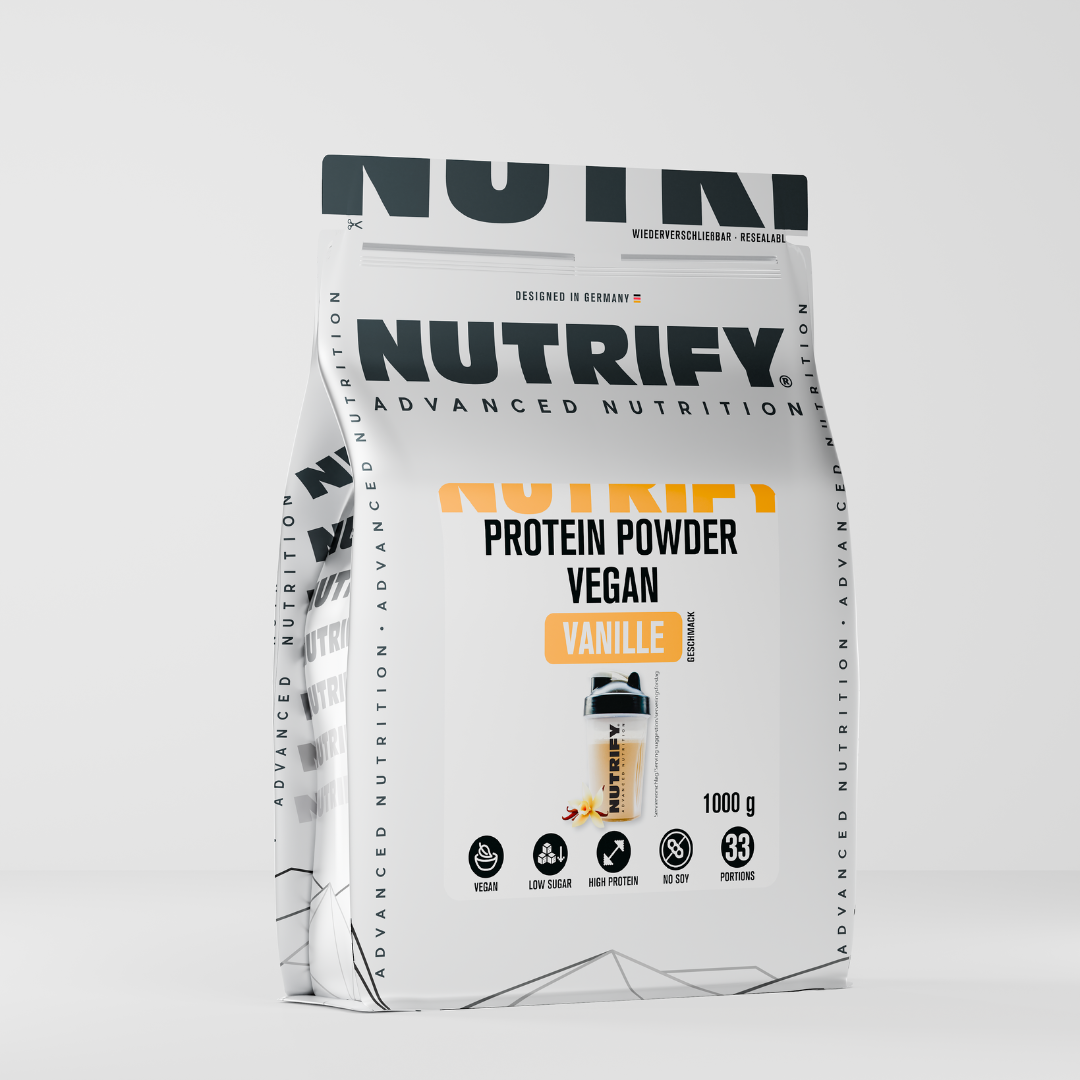 NUTRIFY Vegan Protein Pulver Vanille