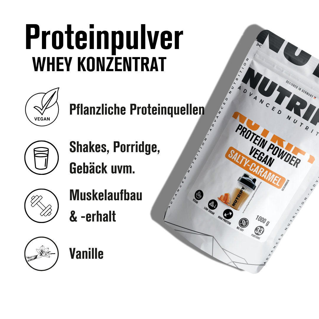 NUTRIFY Vegan Protein Salty Caramel