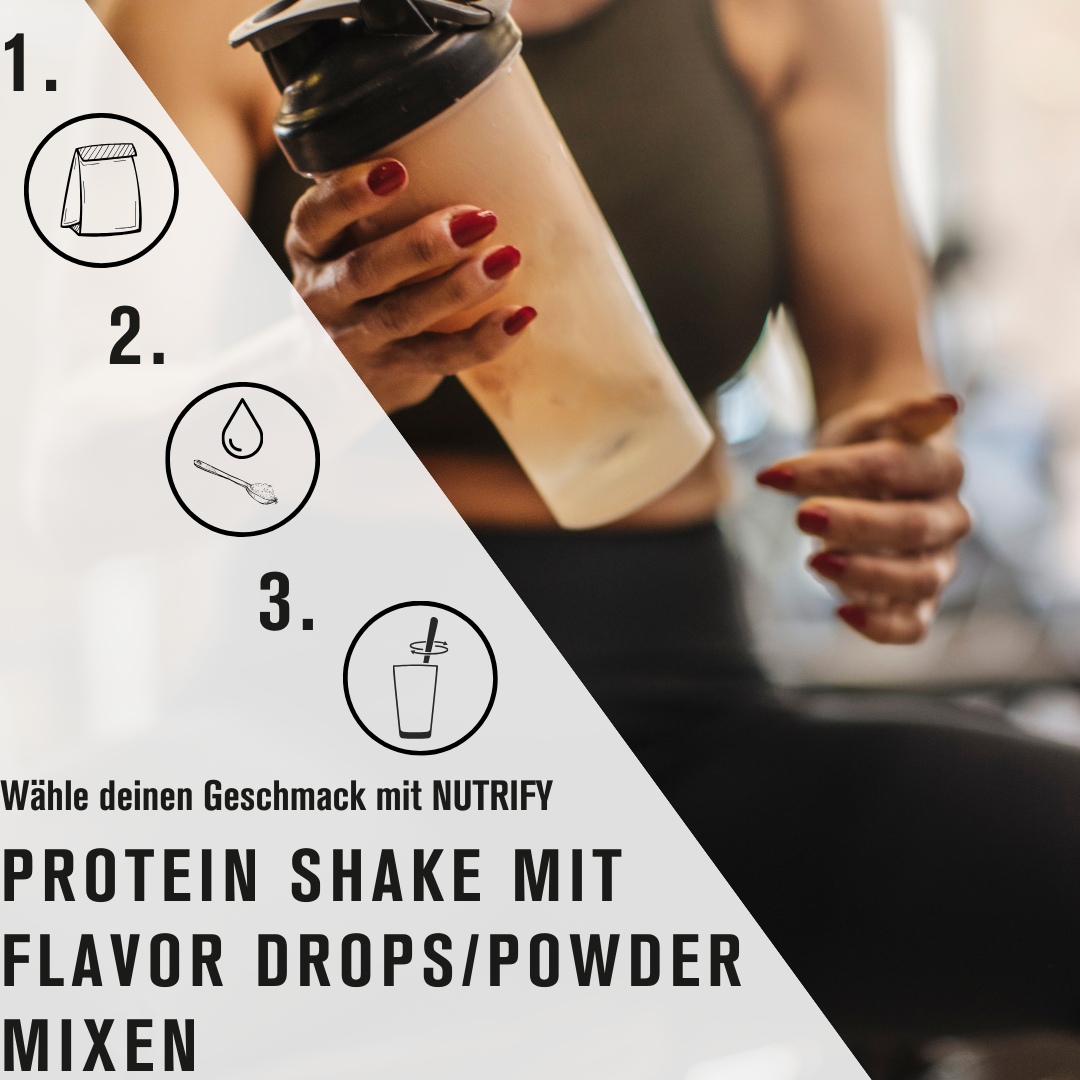 NUTRIFY Proteinpulver – laktosefrei und ohne künstliche Zusätze