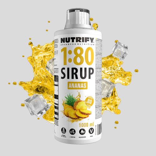 NUTRIFY Vital Drink Sirup 1:80 Ananas 1L - 3er VPE