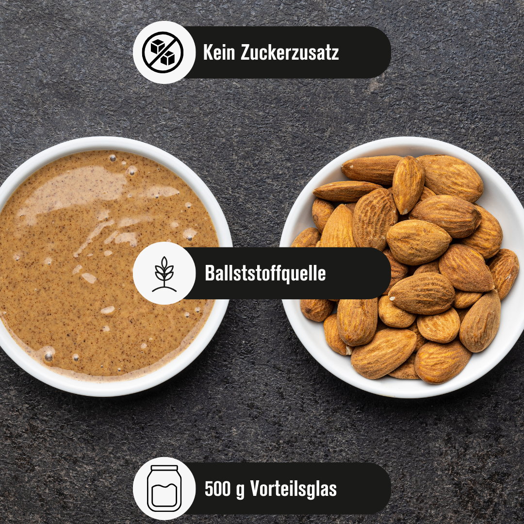 NUTRIFY weißes Mandelmus