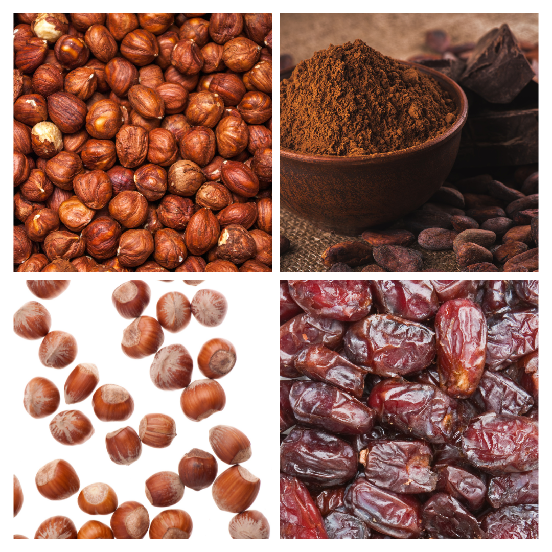 Nussmus Sorten - Haselnussmus natur und kakao