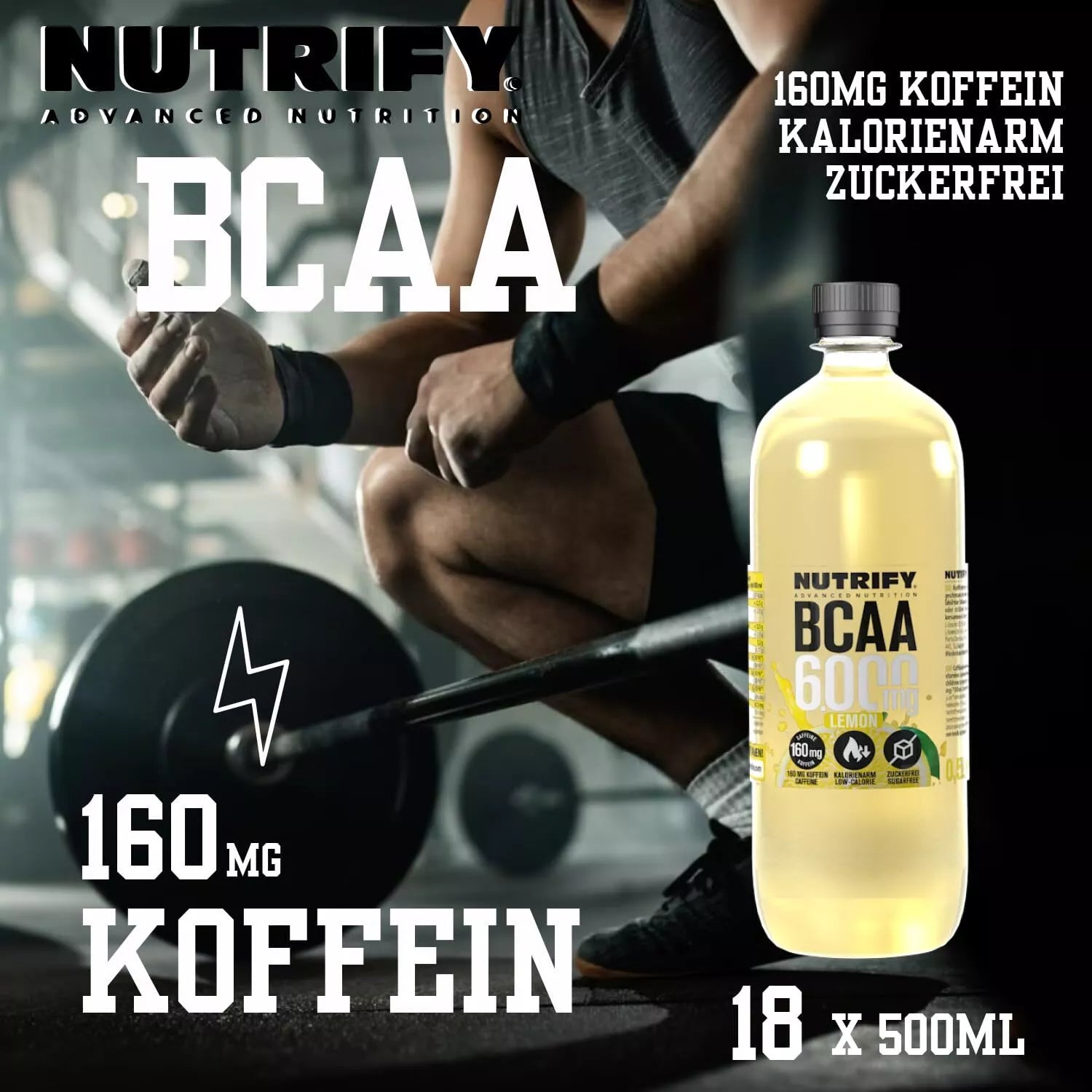 BCAA Drink Lemon 18 x 500ml