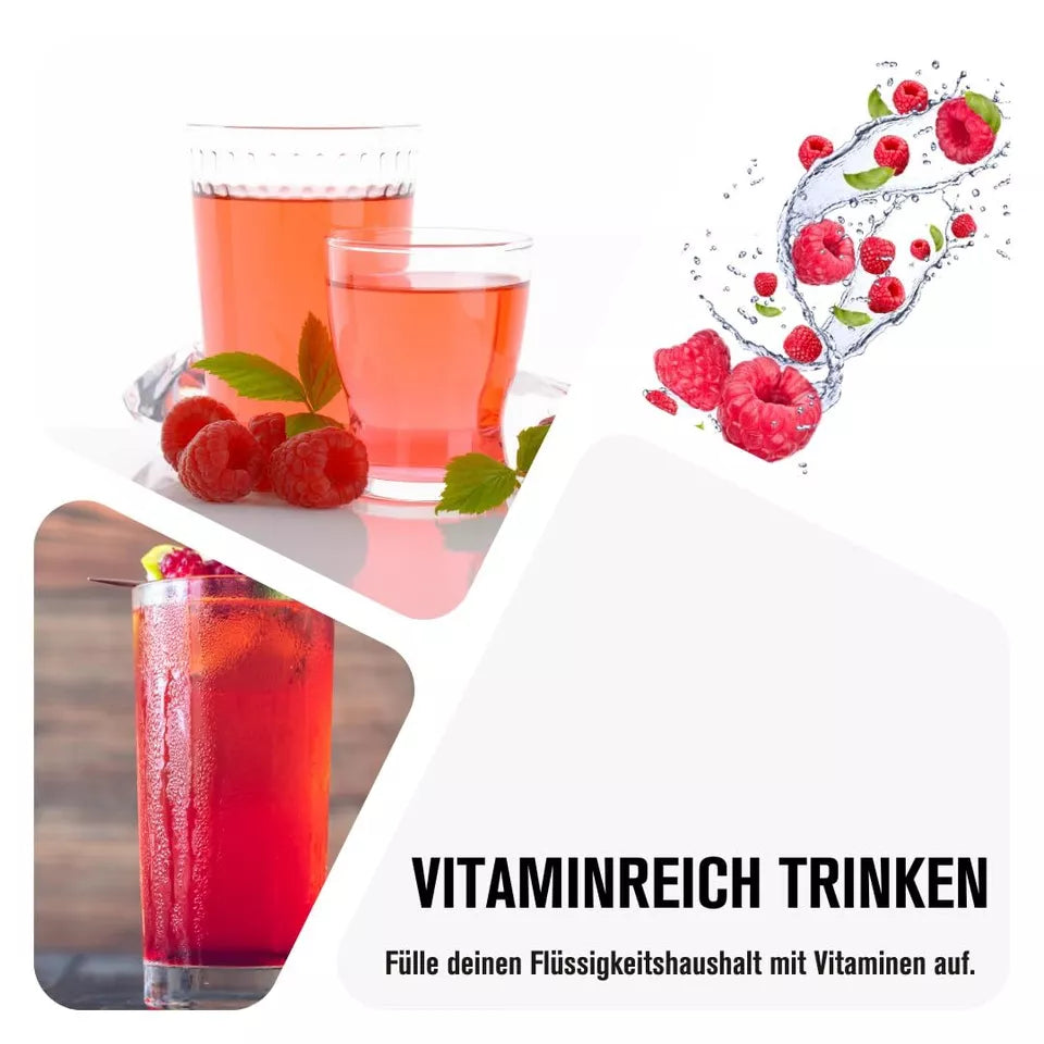 NUTRIFY Vital Drink Sirup 1:80 Himbeere 1L - 12er VPE