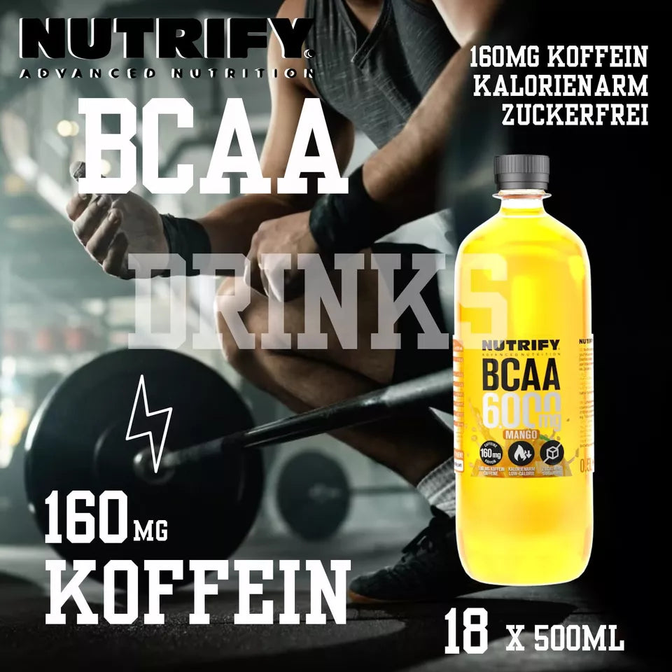 BCAA Drink Mango 18 x 500ml