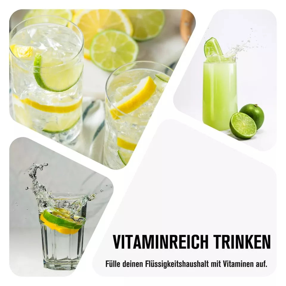 Vital Drink Sirup 1:80 Zitrone-Limette 6 x 1L