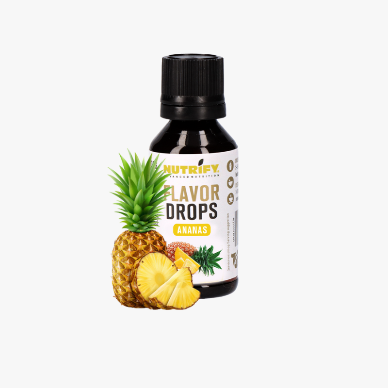 NUTRIFY Flavor Drops ohne Zucker - FlavDrops Ananas
