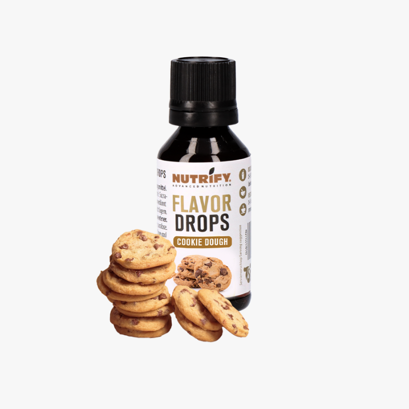 NUTRIFY Flavor Drops ohne Zucker - FlavDrops CookieDough