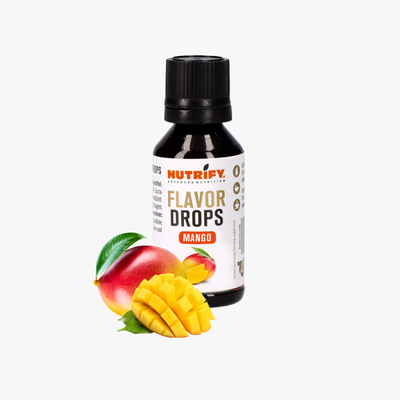 NUTRIFY Flavor Drops ohne Zucker - FlavDrops Mango